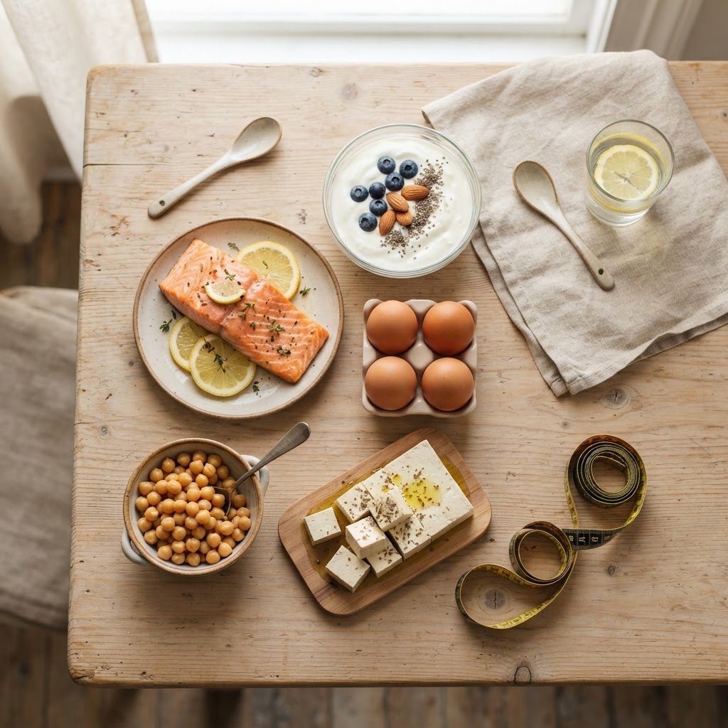 protein foods for healthy aging and muscle strength