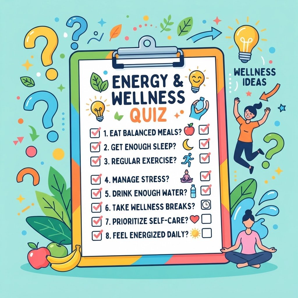 Take this energy quiz to discover your common energy mistakes