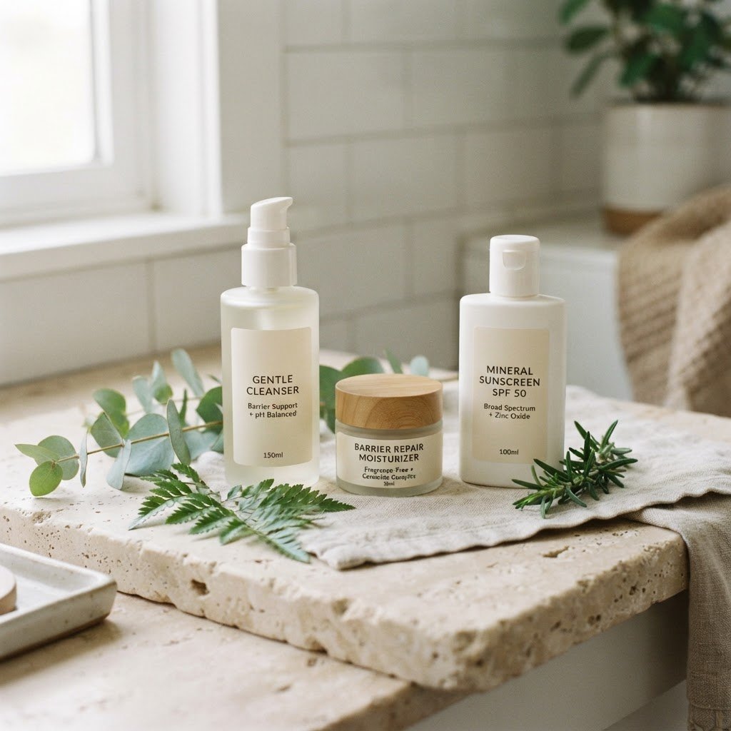 Skin Microbiome Skincare Routine for Sensitive Skin
